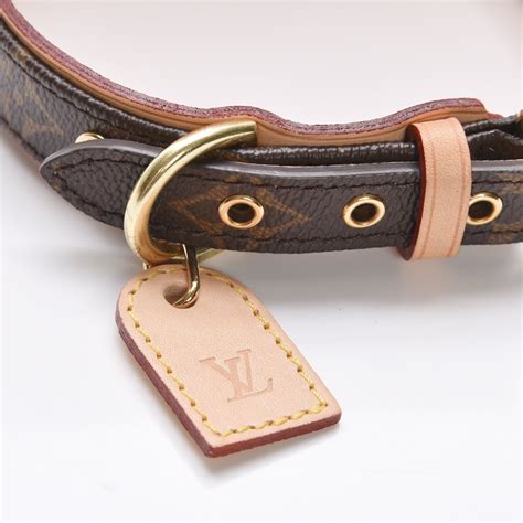 louis vuitton baxter|LOUIS VUITTON Monogram Baxter Dog Collar PM.